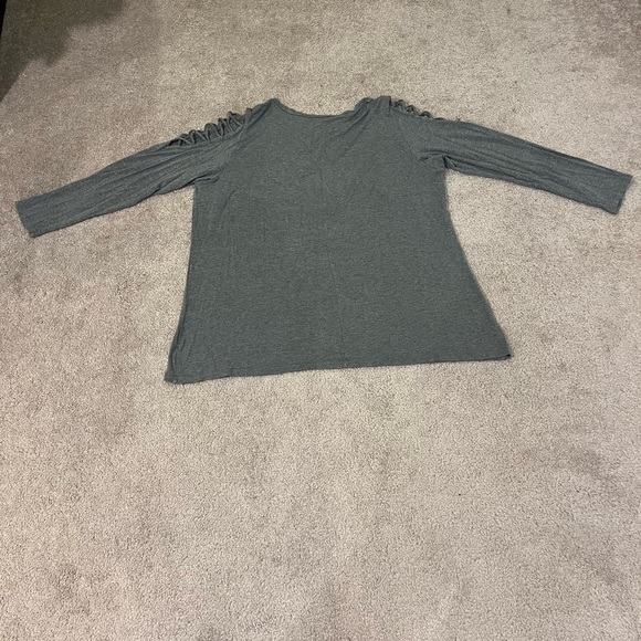 Torrid Super Soft Knits Top with Lattice Cutout - Picture 5 of 5